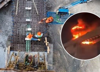 Incendio En Obra - Los Industriales