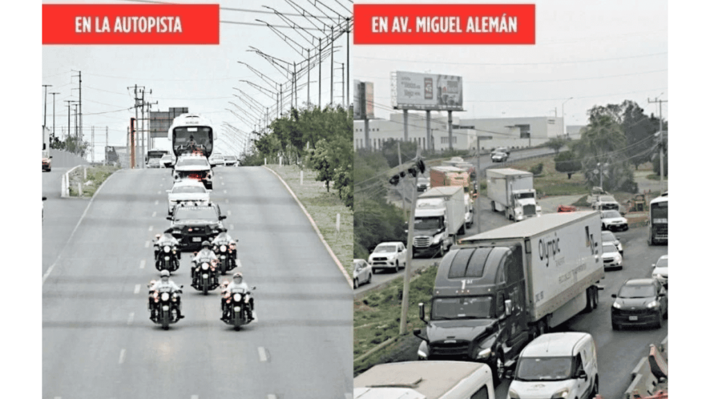 Transporte Pesado Atrapado En Miguel Alemán - Los Industriales
